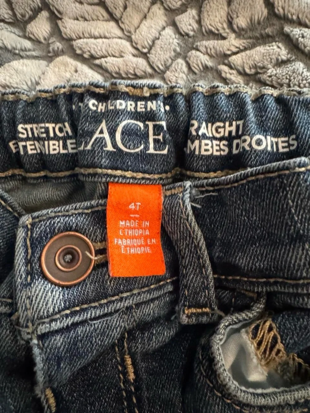 The Children's Place Boys Blue Denim Jeans
